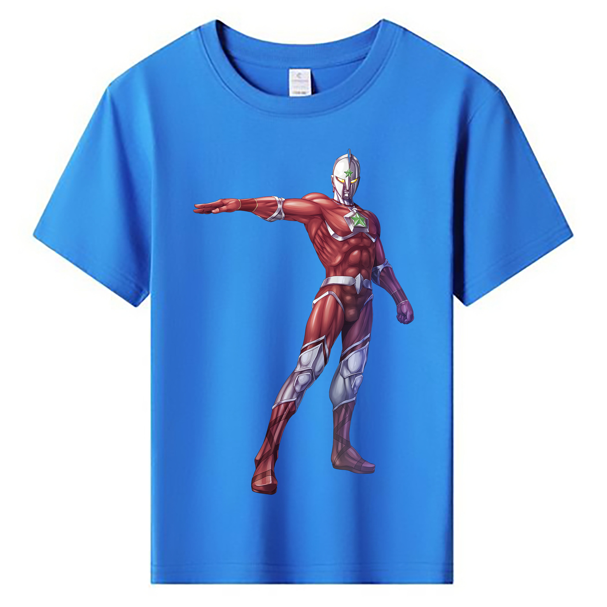 （画像用） ウルトラマン Ultraman 綿100％キッズTシャツ（フロントプリント）